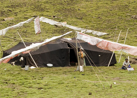 Tibetan Black Tent Tibet Spring Brook Ranch